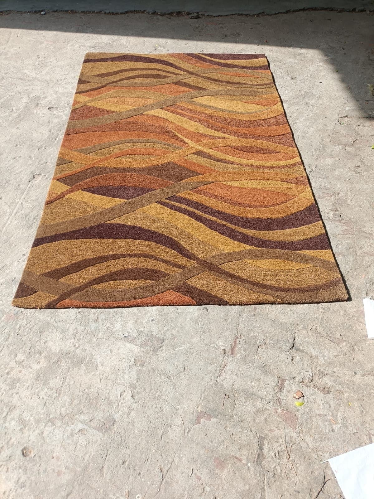 Sahara Waves — Modern Rug by Awadh Carpet