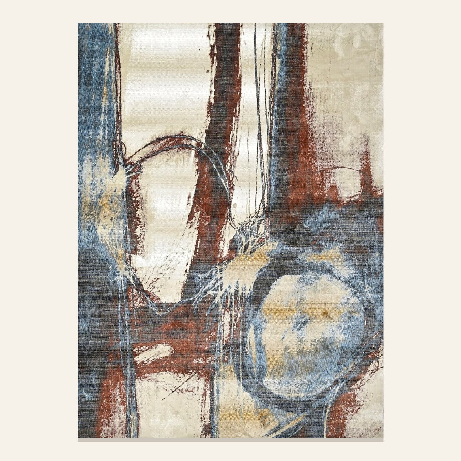 Utsav UV 03 · Blue — Utsav Collection by Awadh Carpet