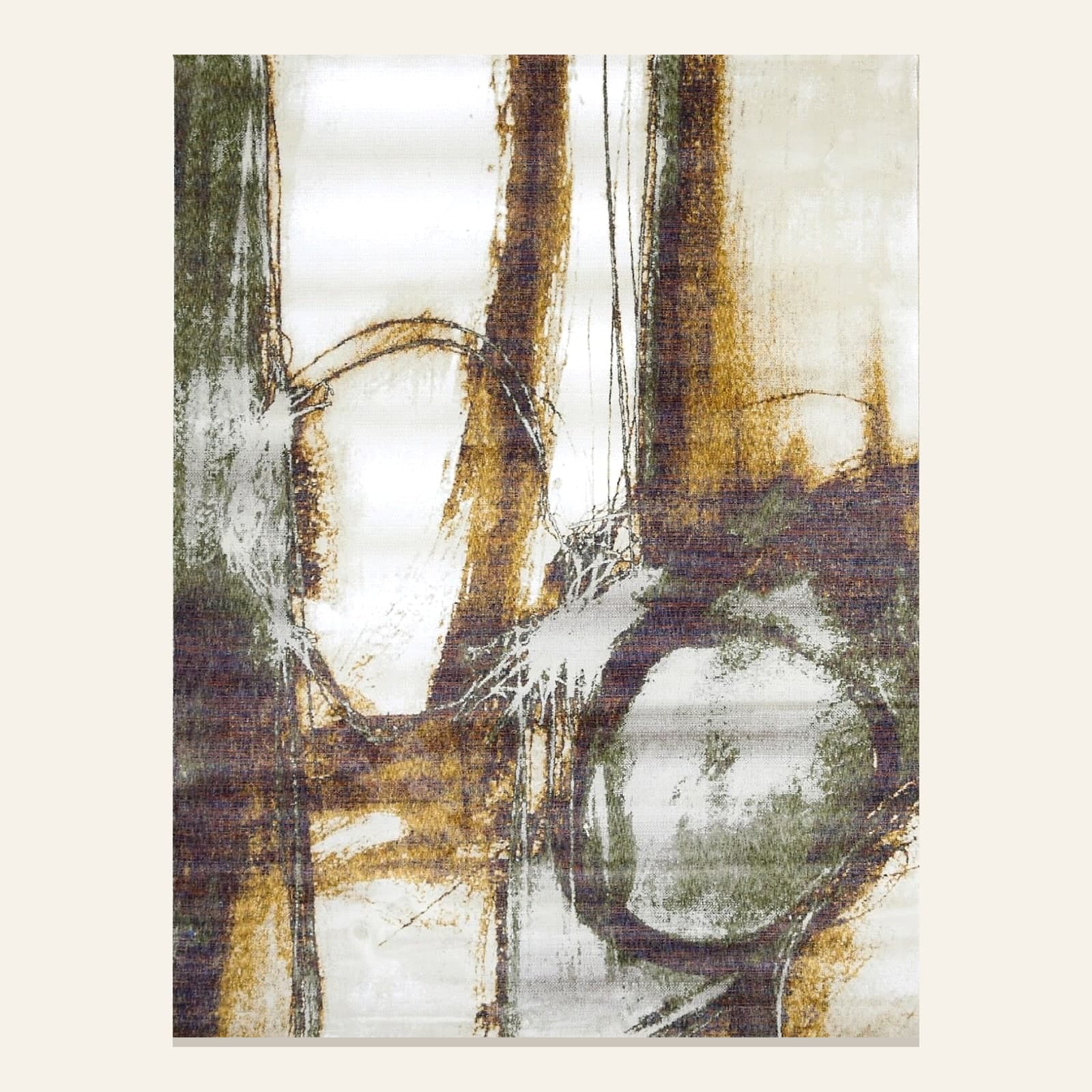 Utsav UV 03 · Taupe — Utsav Collection by Awadh Carpet