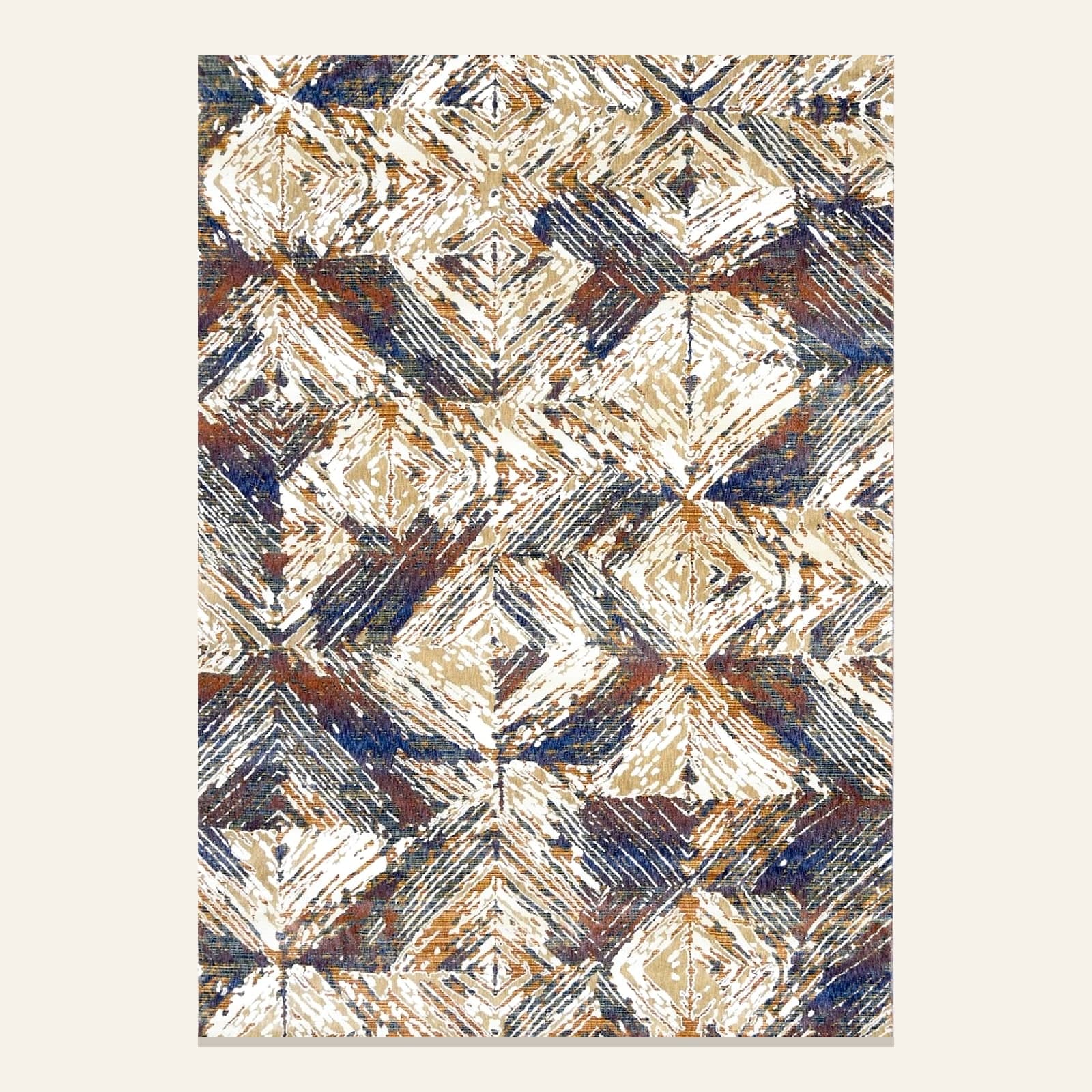 Utsav UV 22 · Rust — Utsav Collection by Awadh Carpet